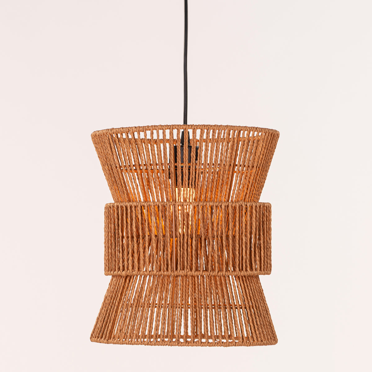Harbour Haze (Brown) Rattan Pendant Light
