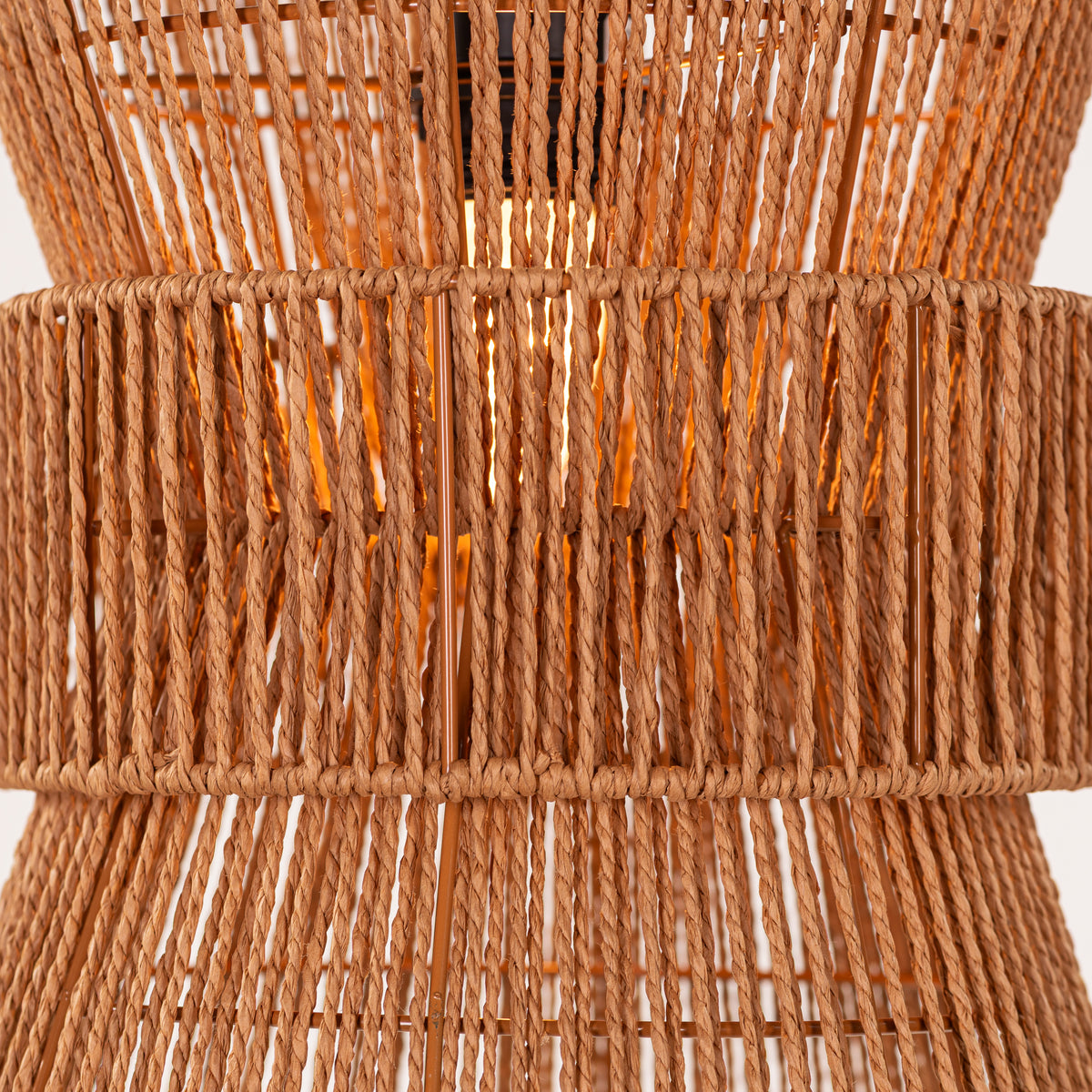 Harbour Haze (Brown) Rattan Pendant Light