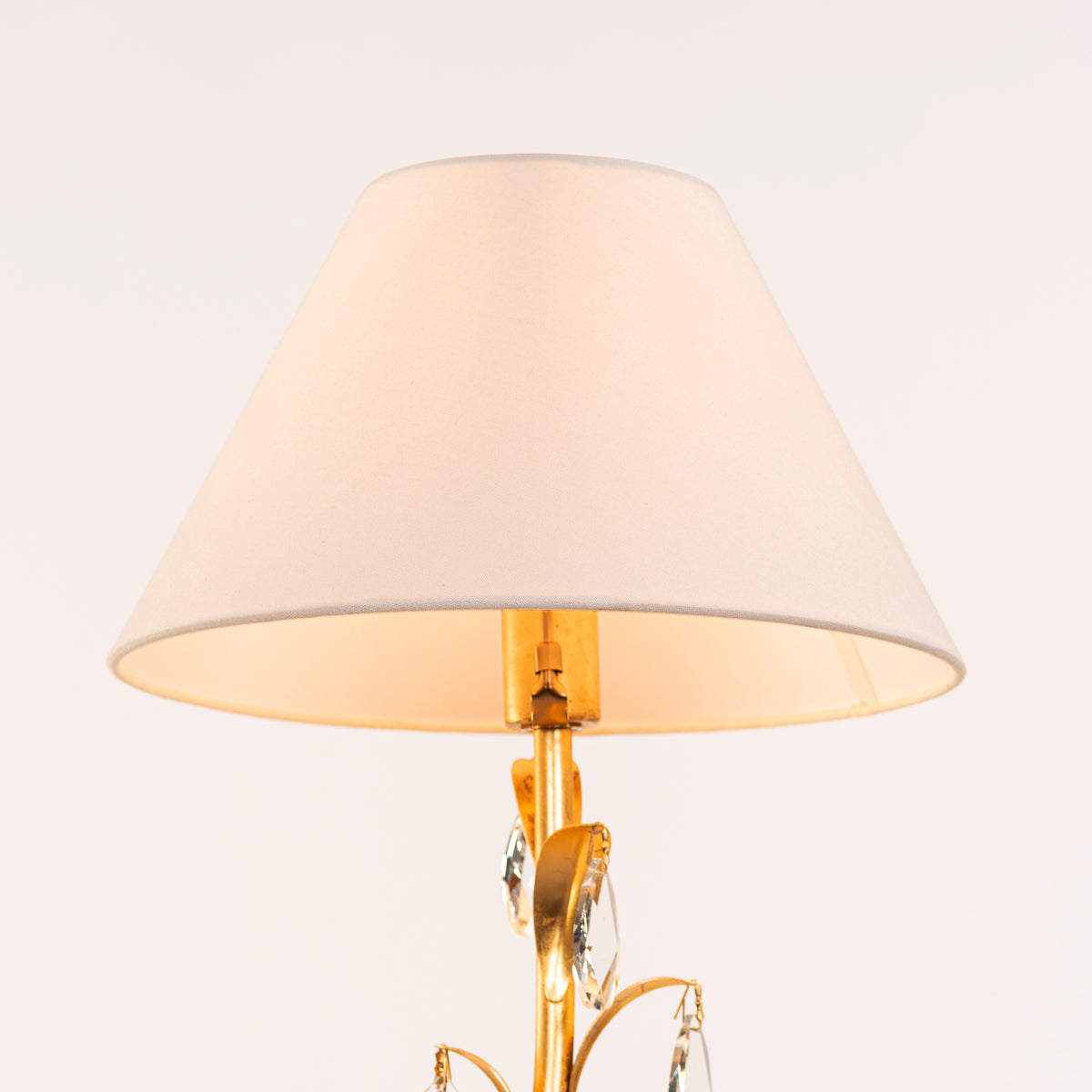 Royal Serpentine Gold Leaf Table Lamp