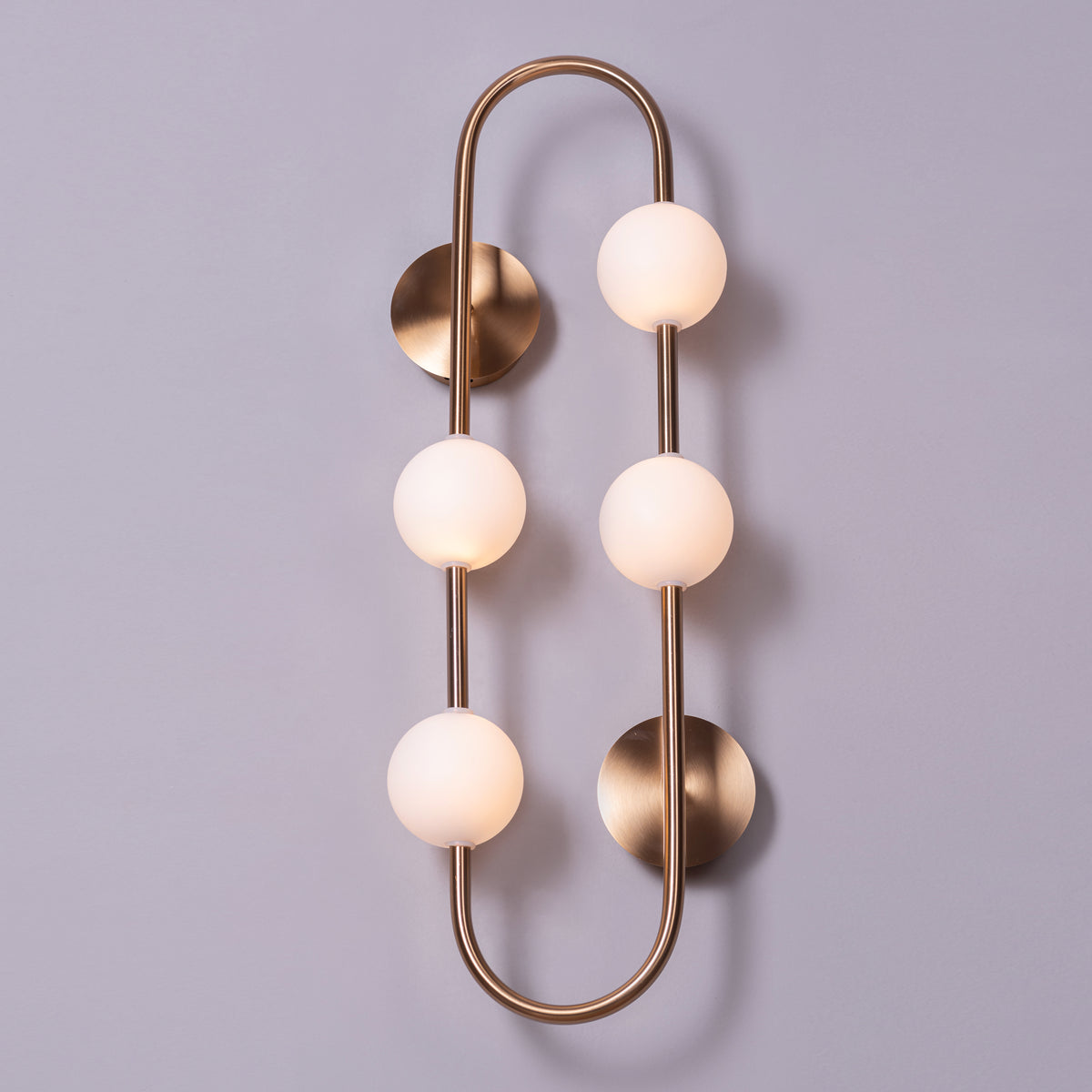Check The List (Gold, Dimmable LED with Remote Control) Wall Light