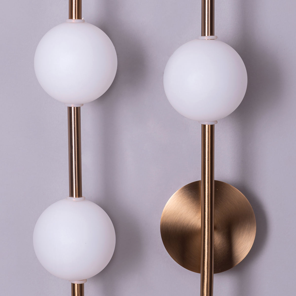 Check The List (Gold, Dimmable LED with Remote Control) Wall Light