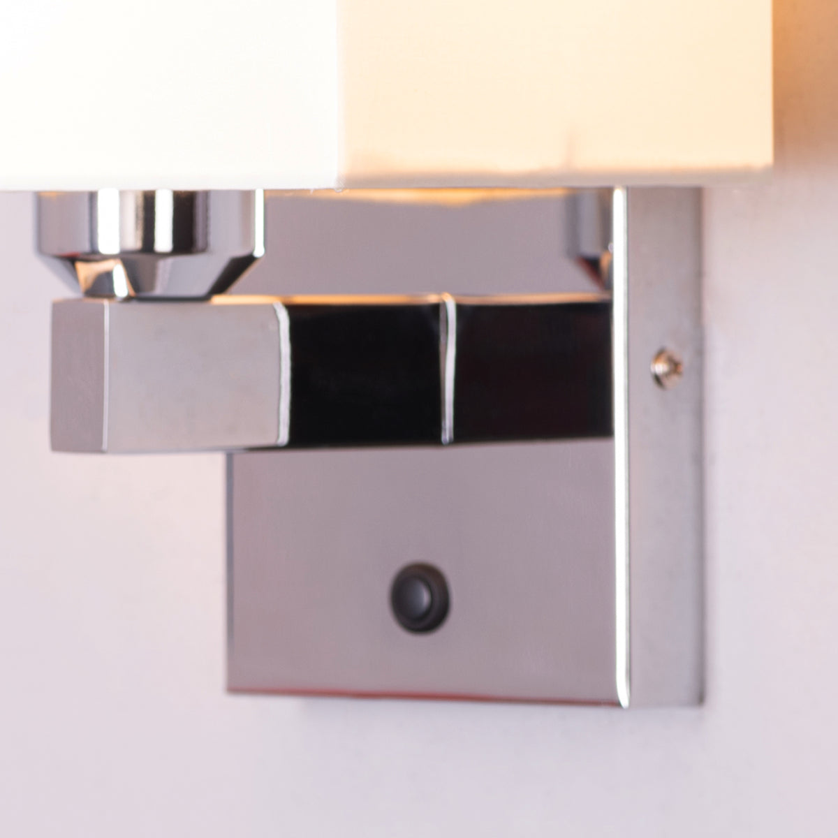 Sand Dune (Chrome, White) Wall Light