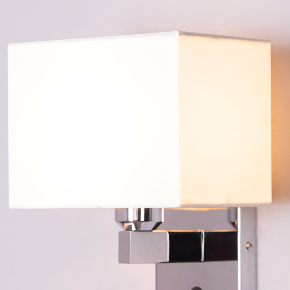 Sand Dune (Chrome, White) Wall Light