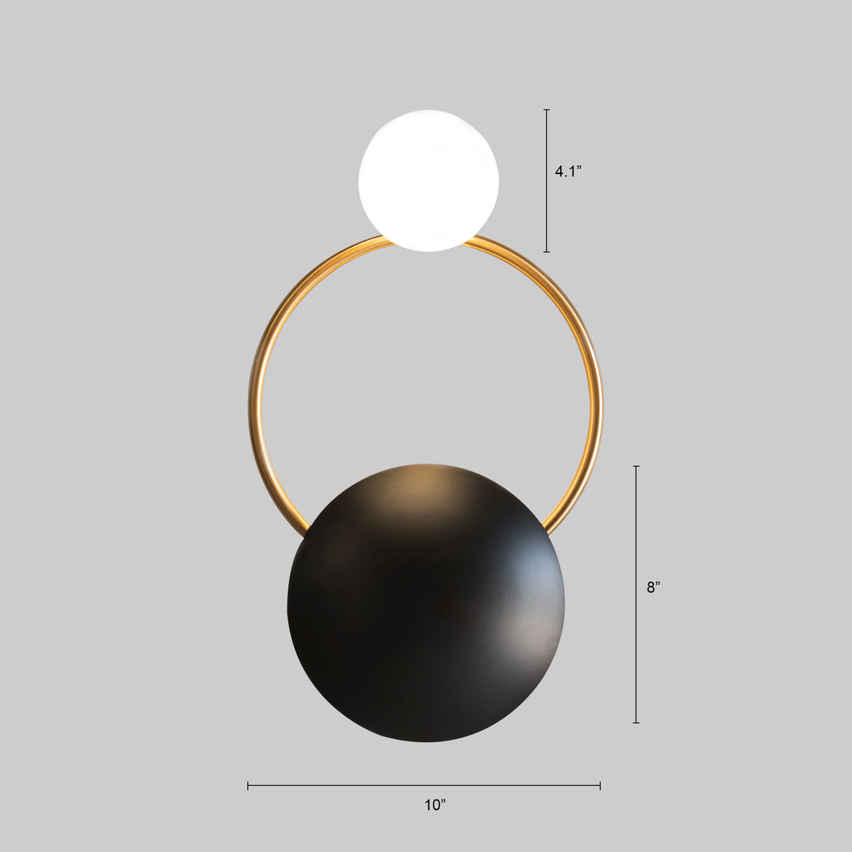 Dot Spot (Gold) Wall Light