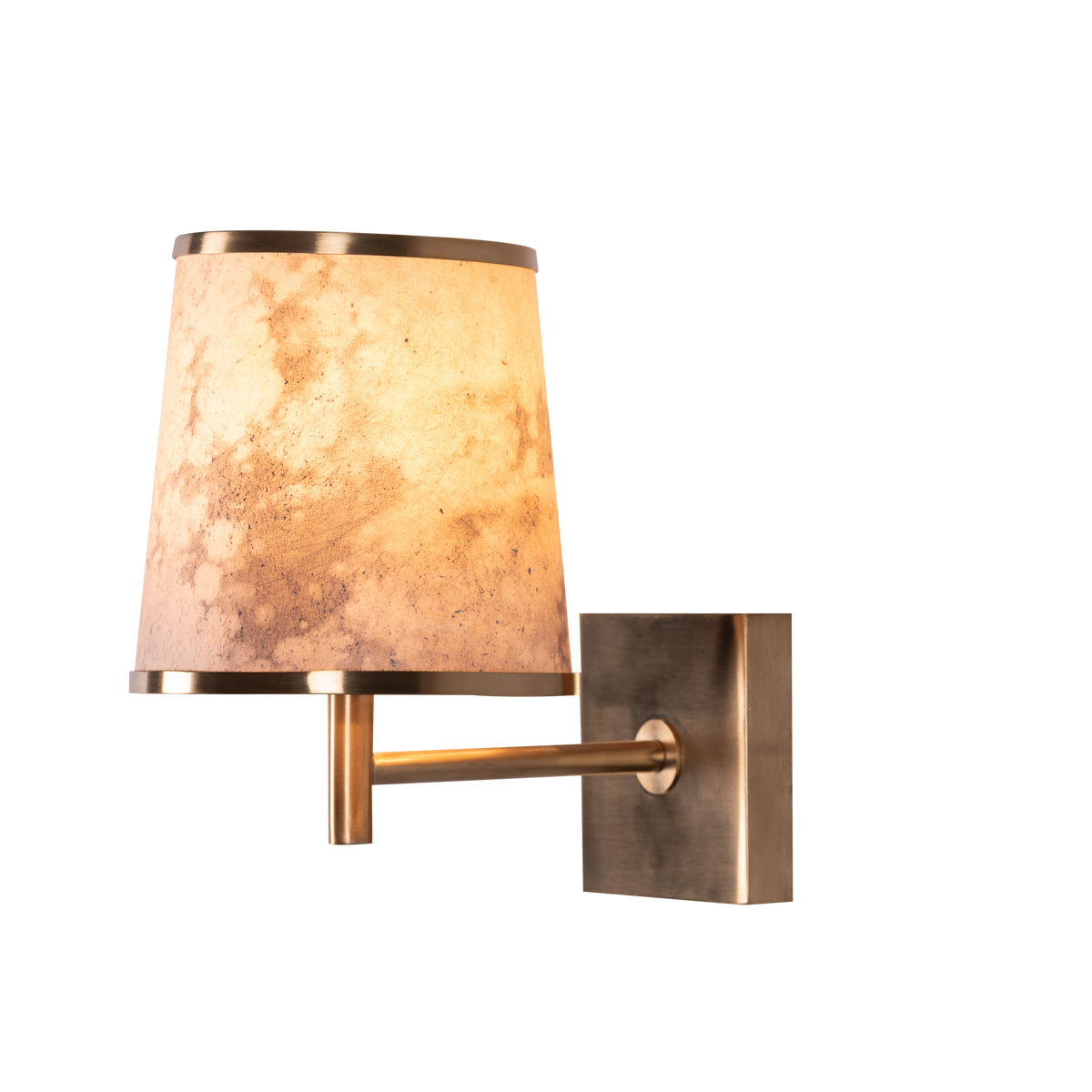 Clean Slate (Gold) Stone Veneer Wall Light