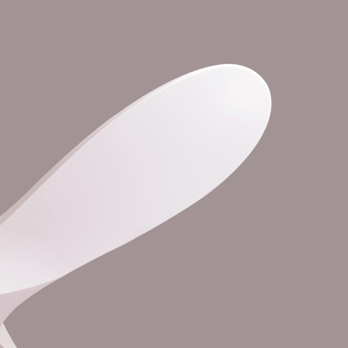Tiburon (132 cm Span, White Finish Metal Body, White Finish ABS Blades) Ceiling Fan