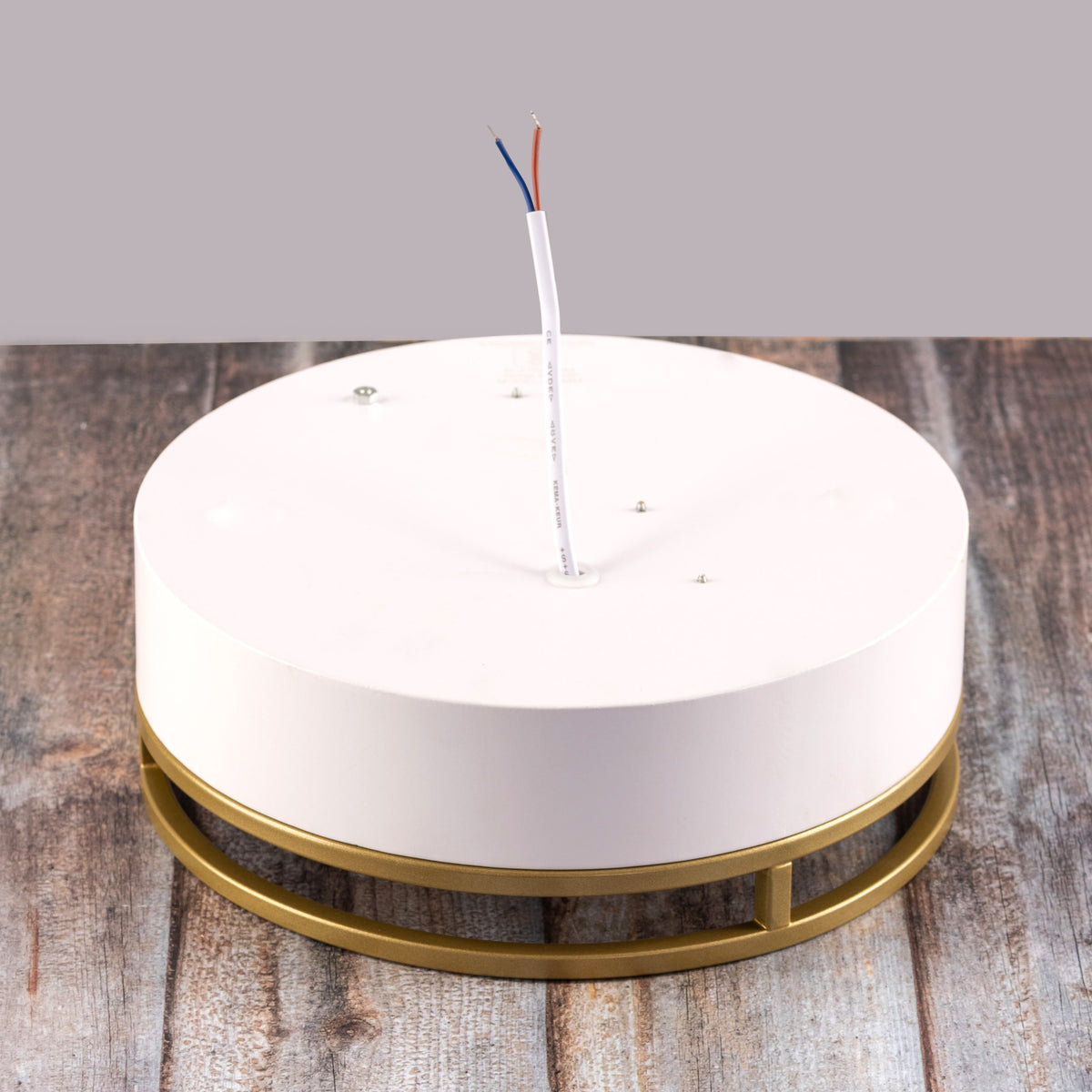 Want You Around (Round, White, Built-In LED) Ceiling Light