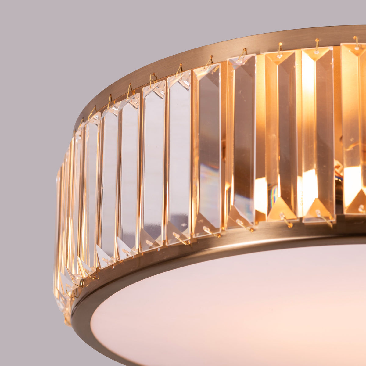 Matinee (Gold) Crystal Ceiling Light