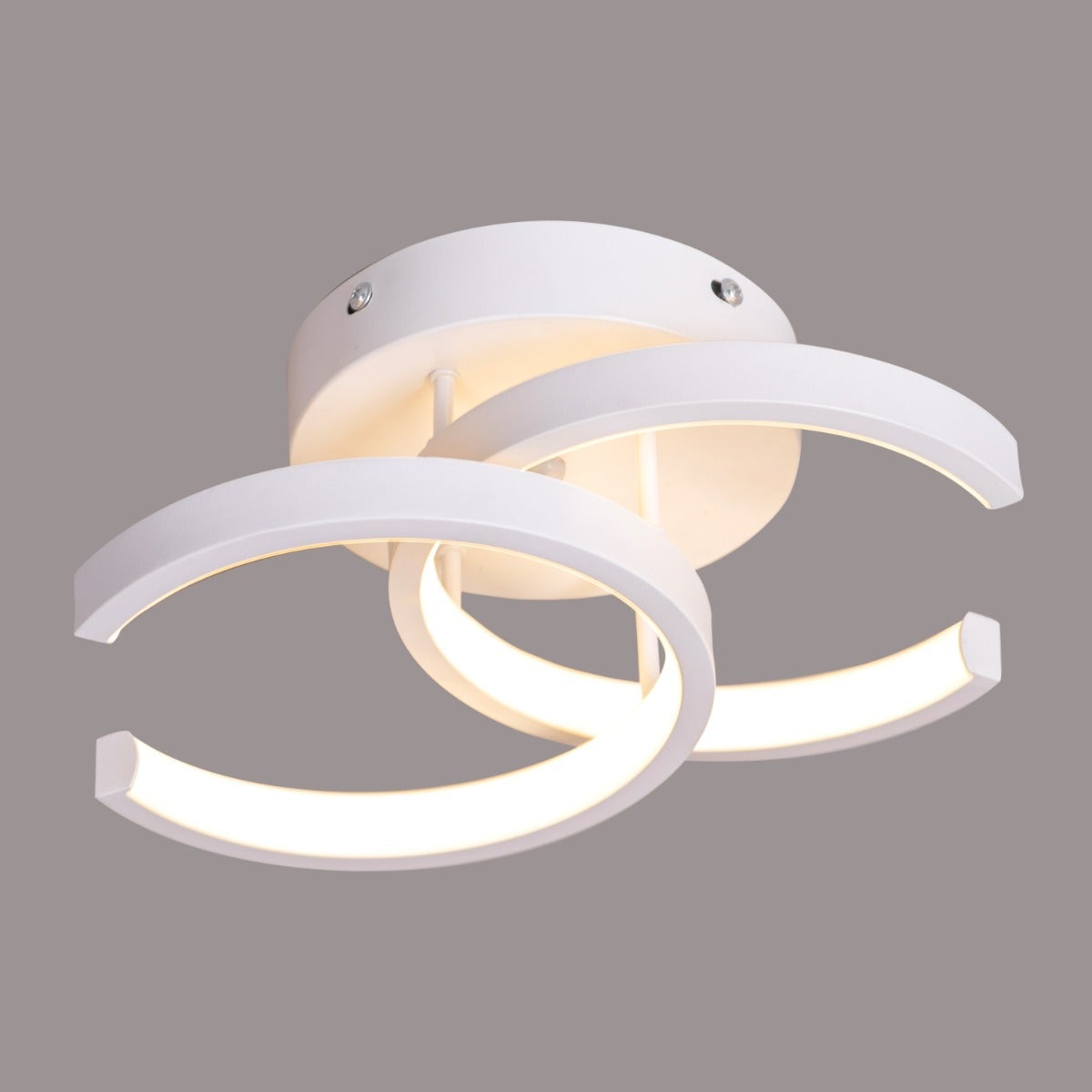 Light The Way (White, 3 Color Dimmable LED with Remote Control) Ceiling Light