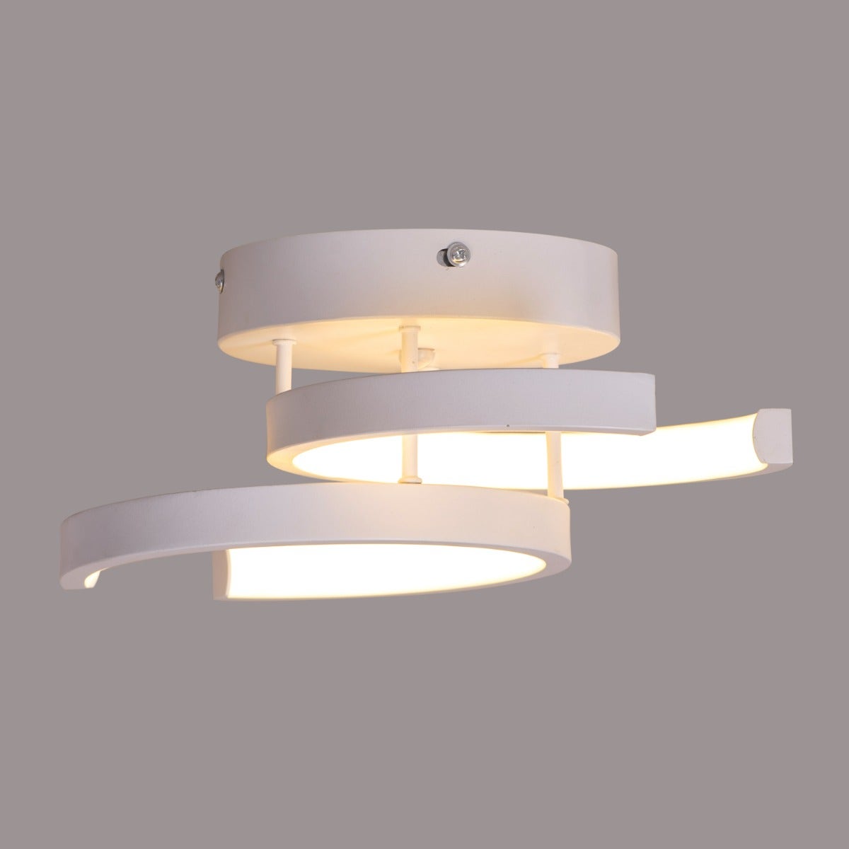 Light The Way (White, 3 Color Dimmable LED with Remote Control) Ceiling Light