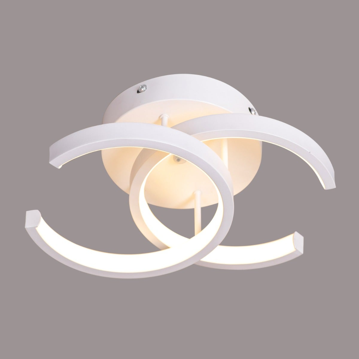 Light The Way (White, 3 Color Dimmable LED with Remote Control) Ceiling Light