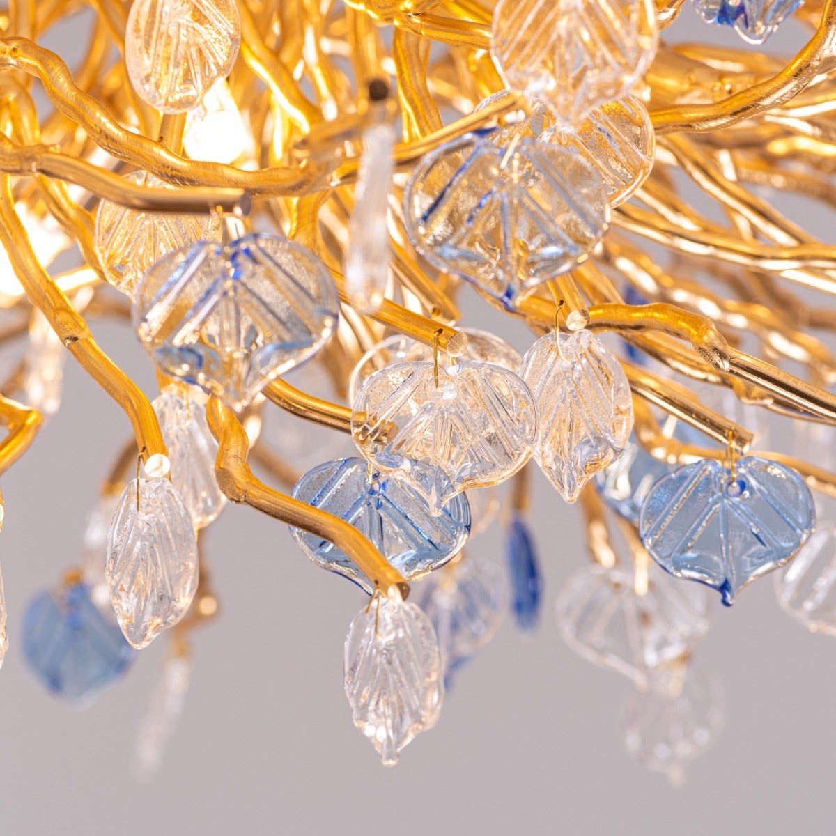 Yacht Life (Gold) Crystal Ceiling Light