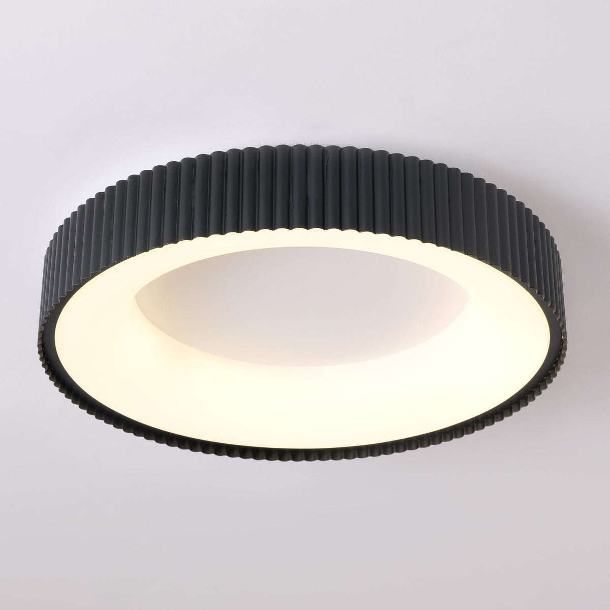 Media Blitry (Black) Ceiling Light