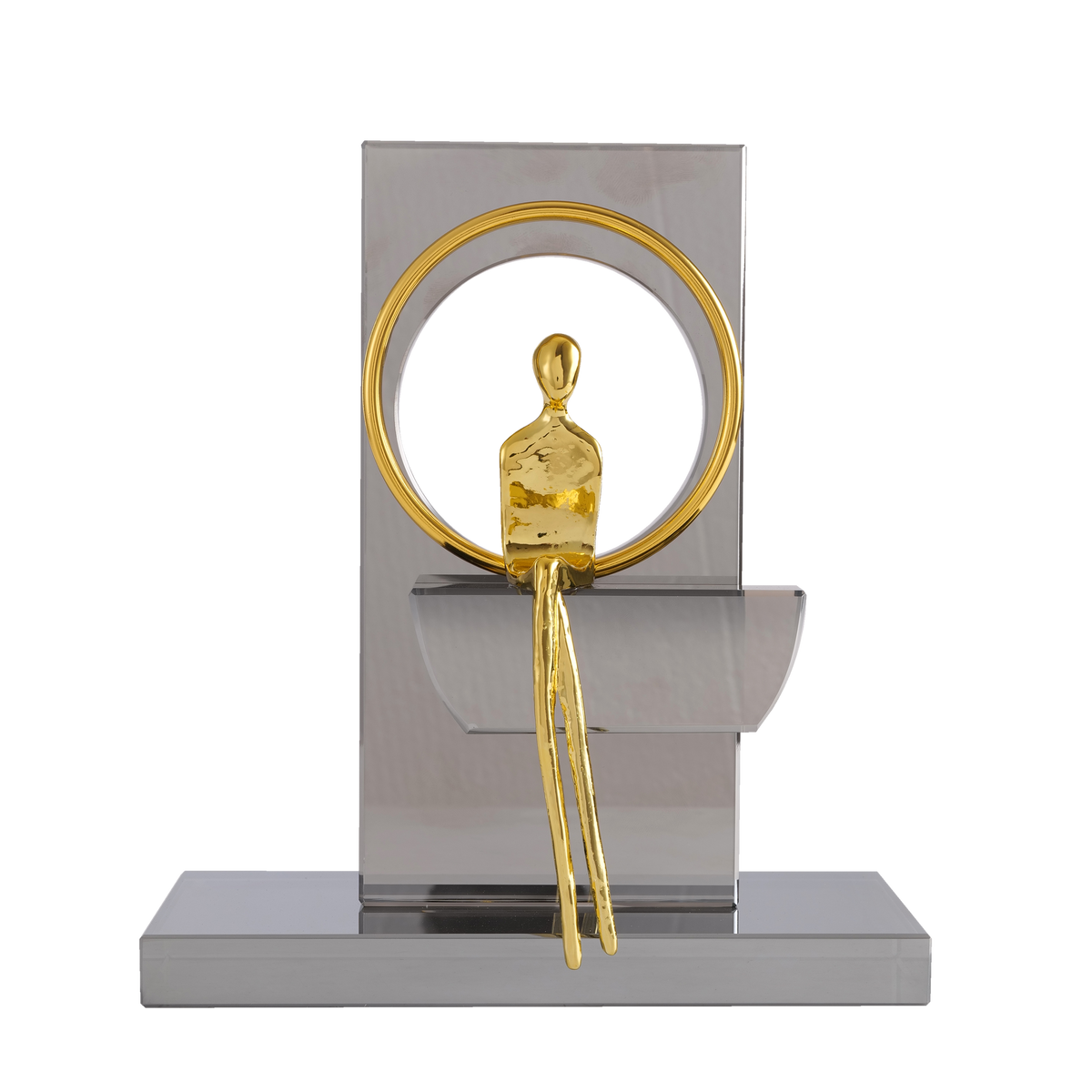 Sitting Pretty (Gold) Resin Home Decor