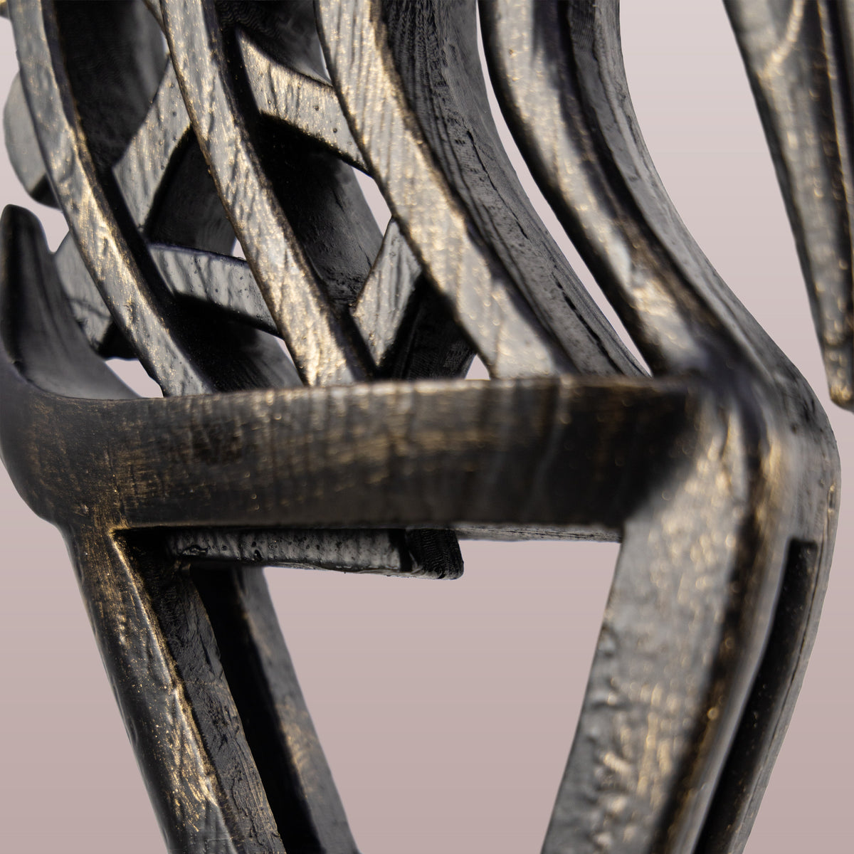 Sculpted Solace (Black) Home Decor