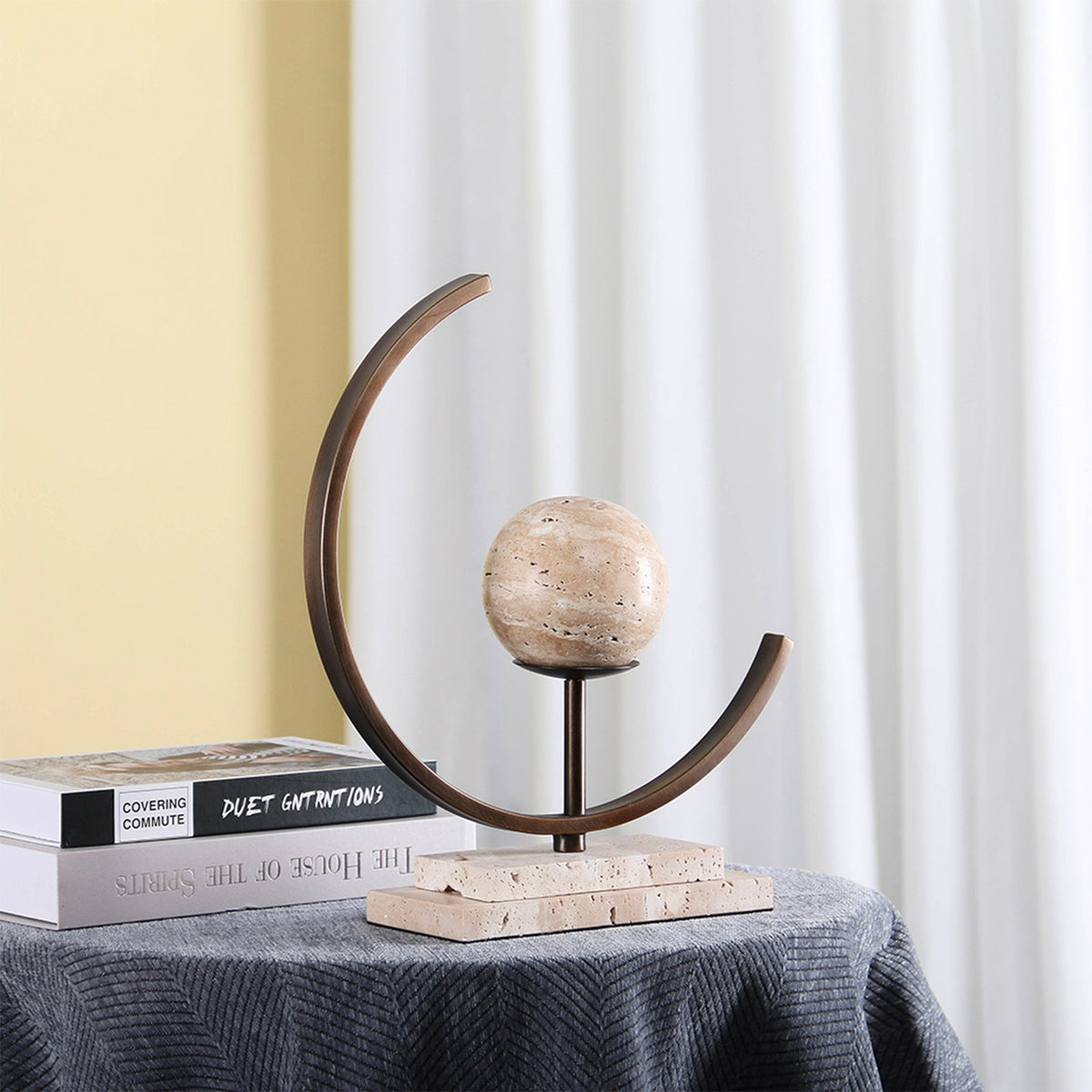 Crescent Composition Home Decor