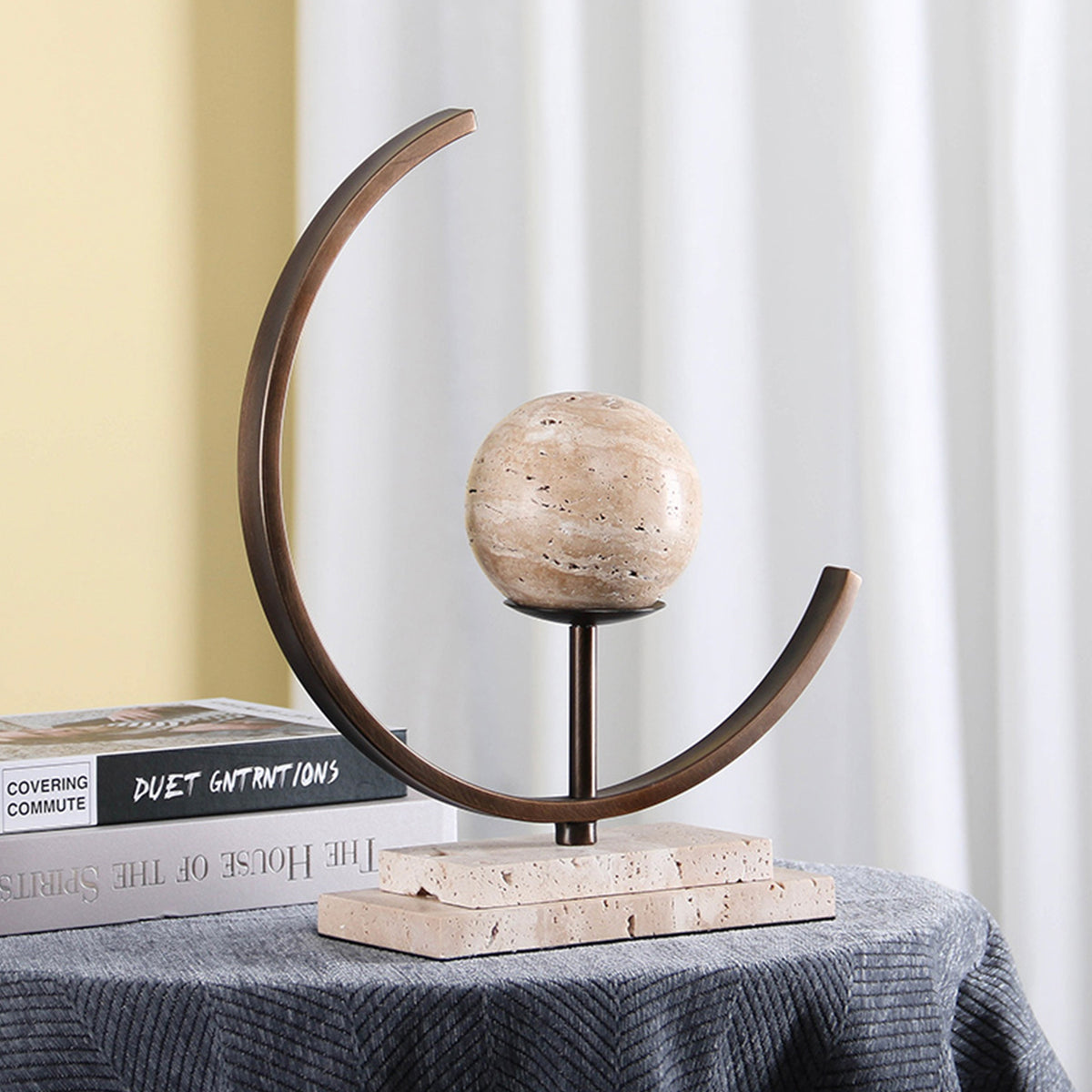 Crescent Composition Home Decor