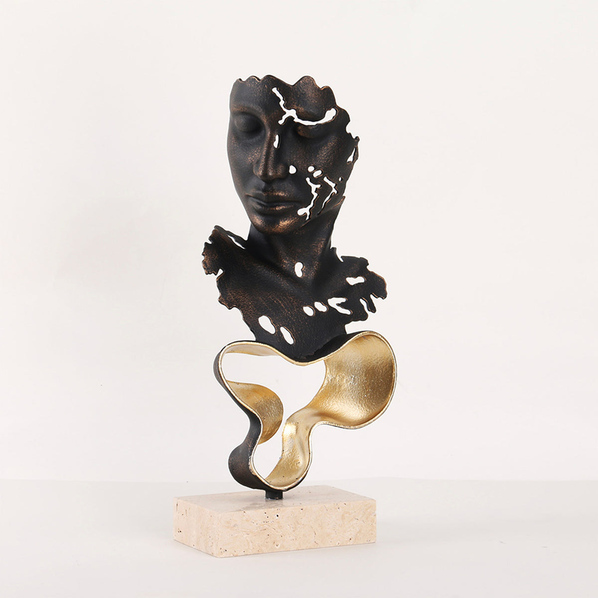 Golden Fracture Home Decor