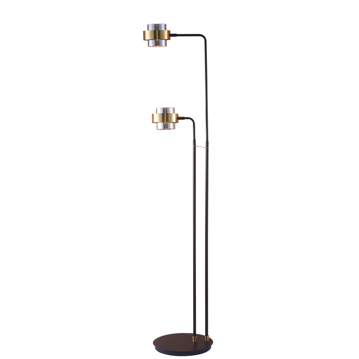Dumb It Down (Black) Floor Lamp