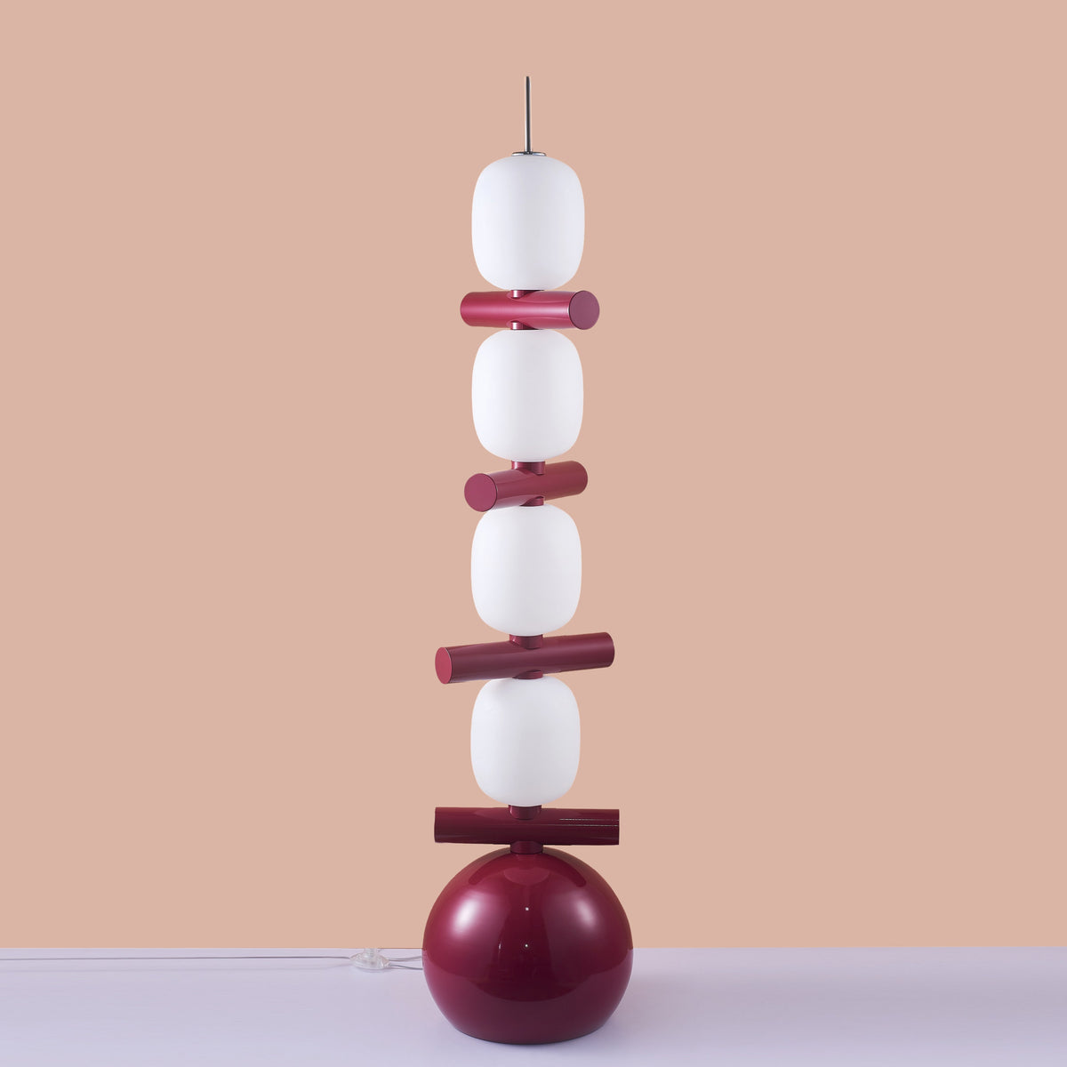 Sakura (Red/White) Floor Lamp