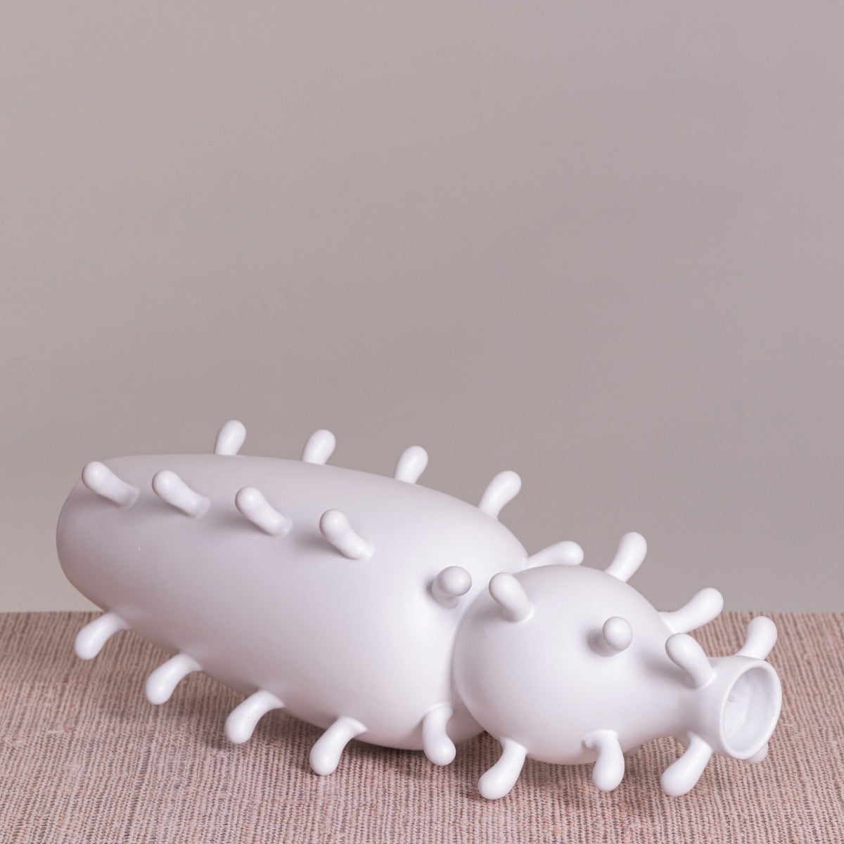 Desert Drive (White) Ceramic Vase