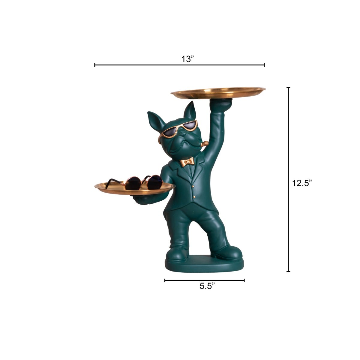 Rodeo Romeo (Green, Gold) Home Decor Tray