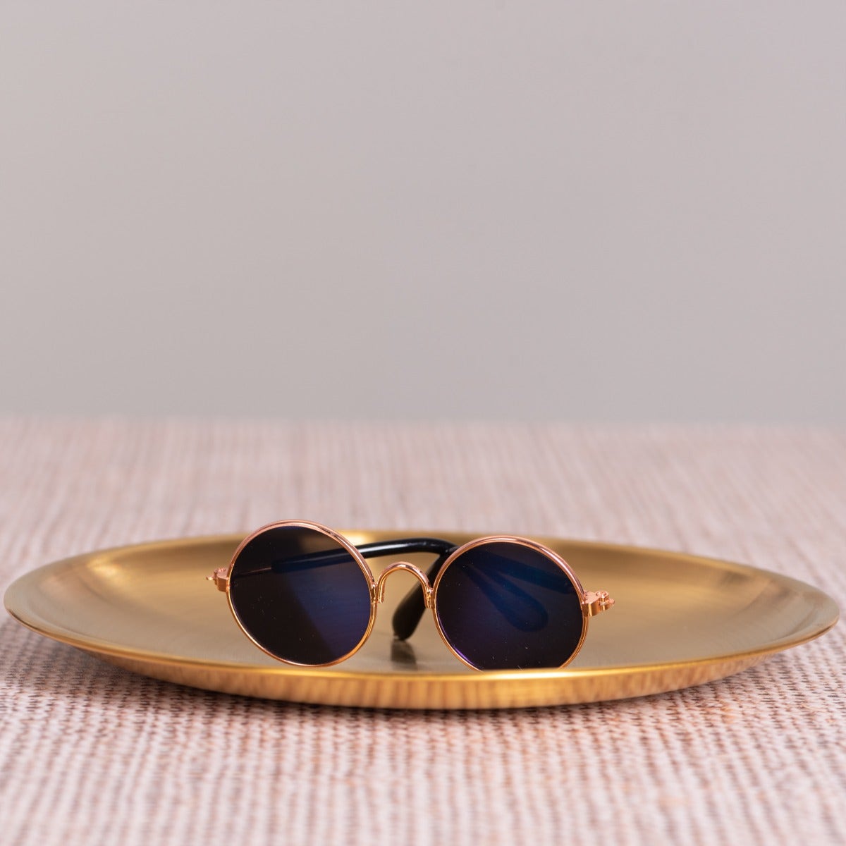 Drama Date (Black, Gold) Home Decor Tray