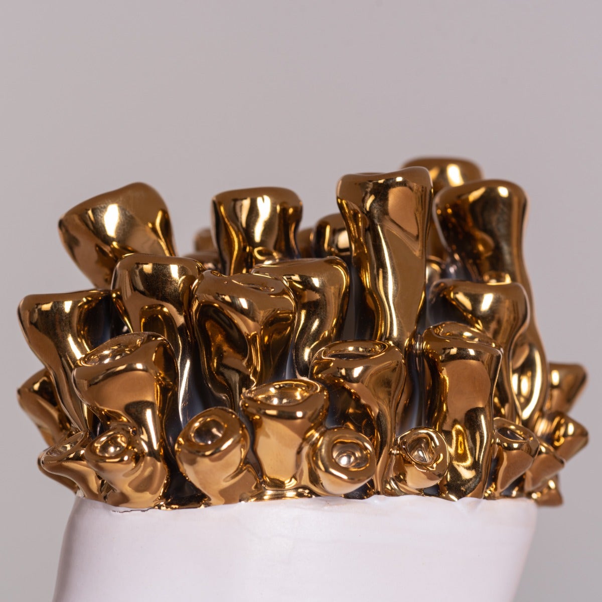 Perfect Pair (Gold/ White) Ceramic Home Decor