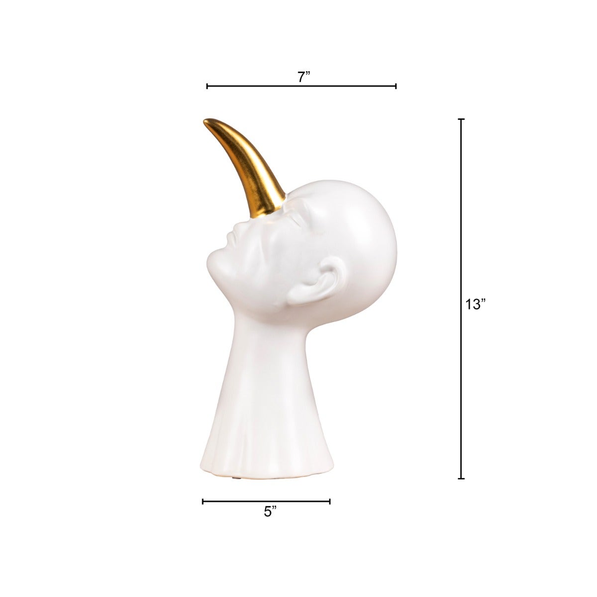Greek Myth (White/Gold) Ceramic  Home Decor