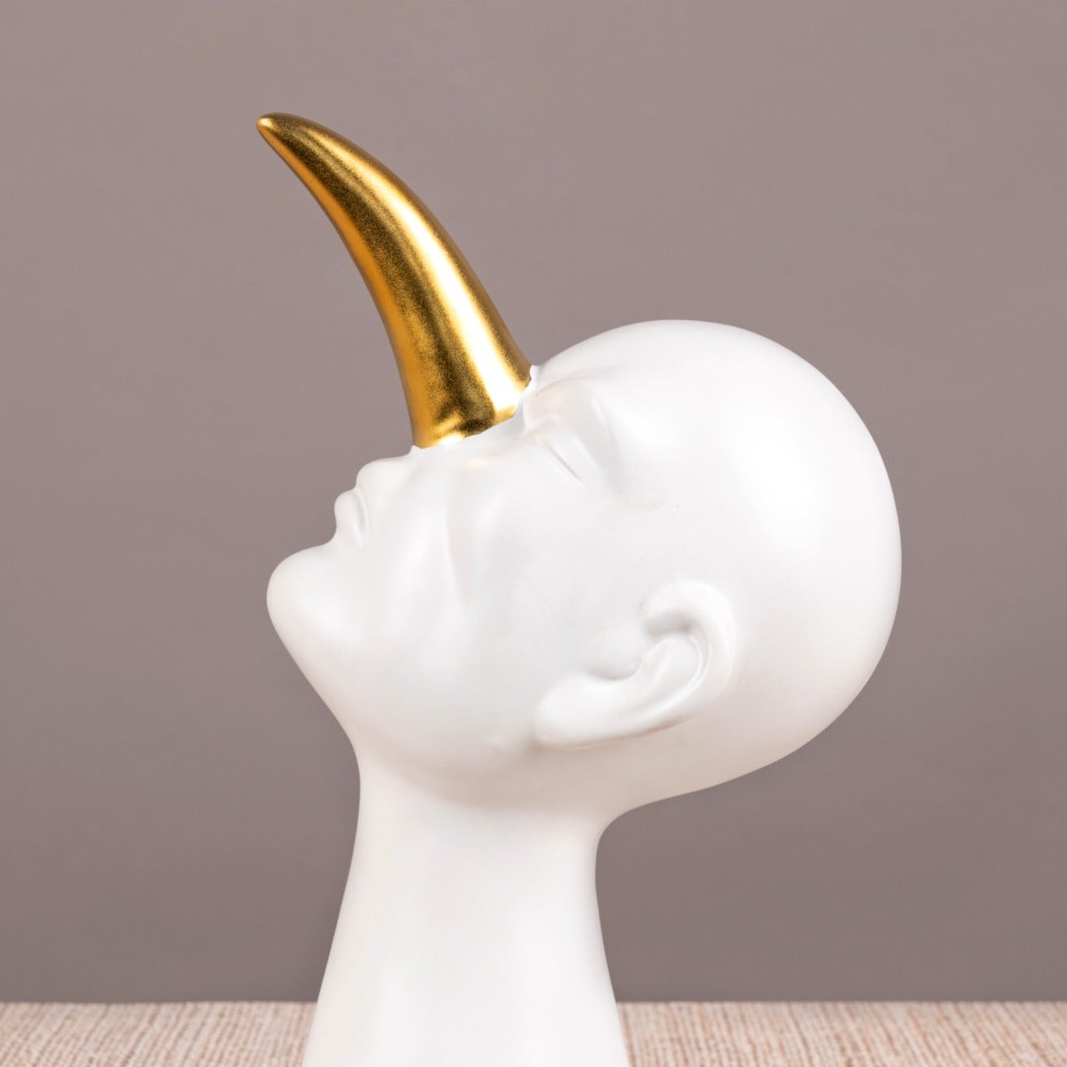 Greek Myth (White/Gold) Ceramic  Home Decor