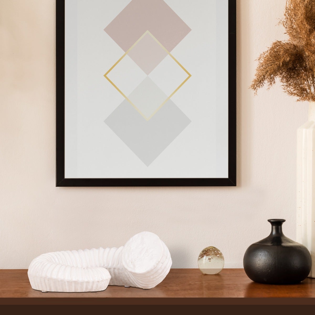 Snails Pace (White) Ceramic  Home Decor