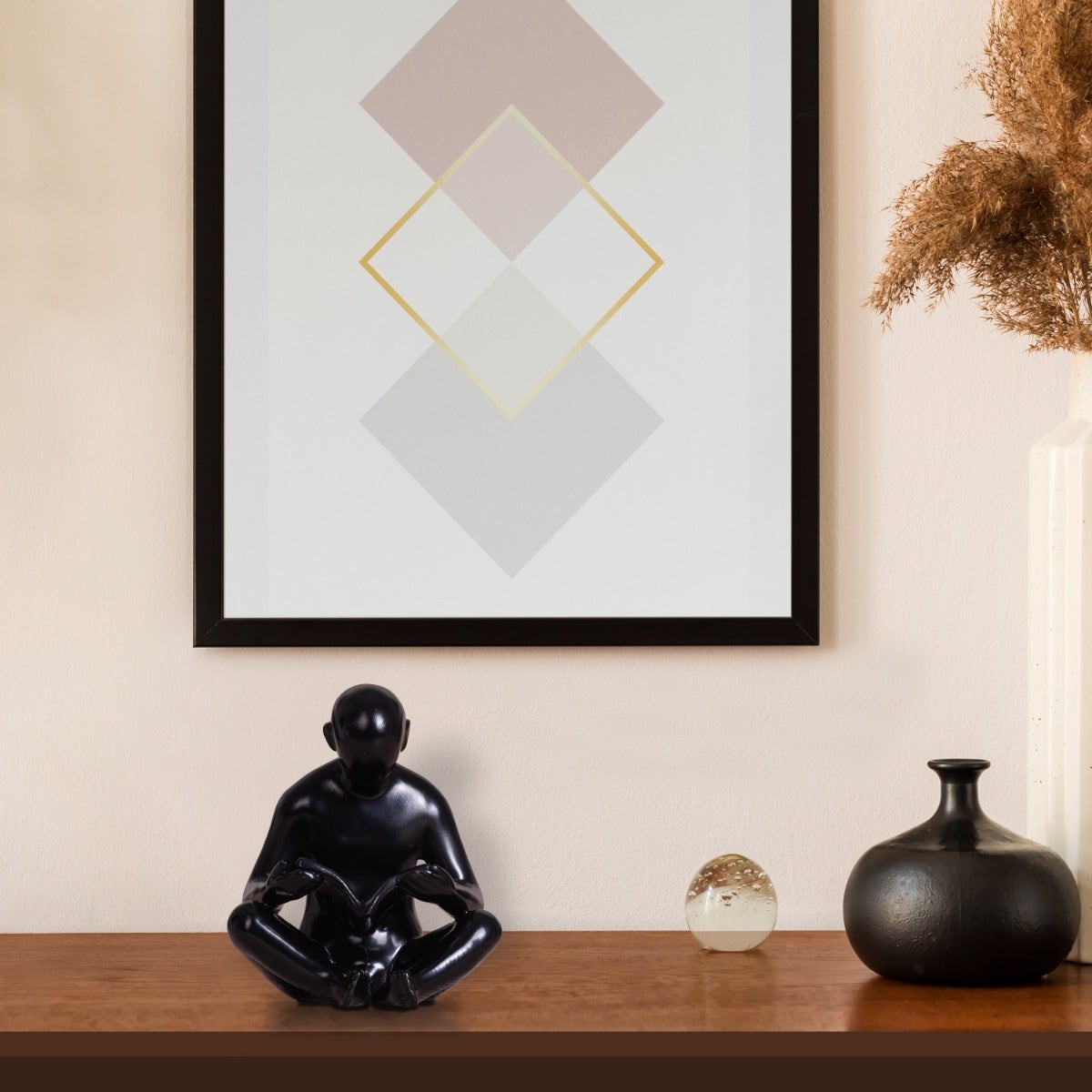 In Depth (Black) Home Decor