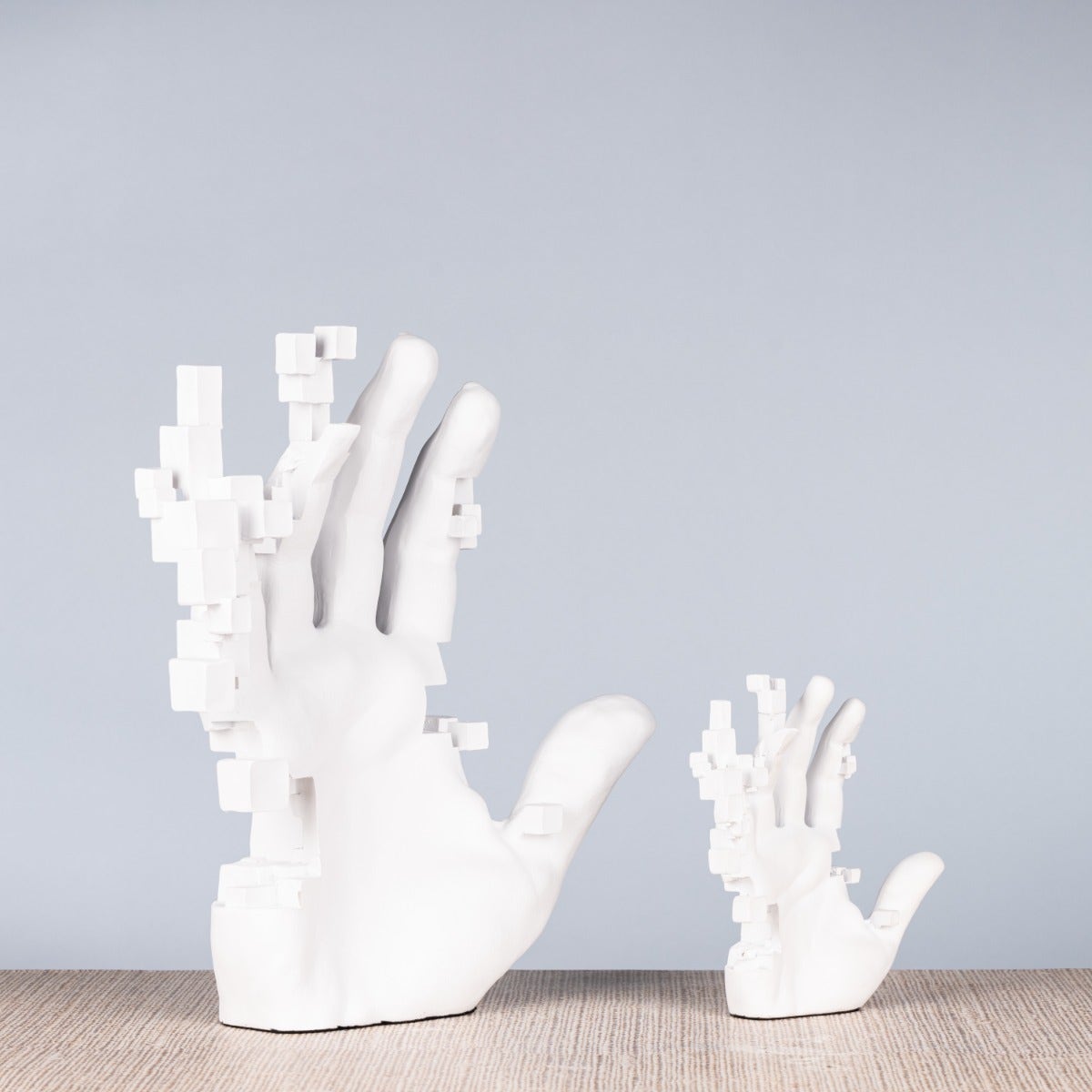 Unlocked (Small, White) Resin  Home Decor