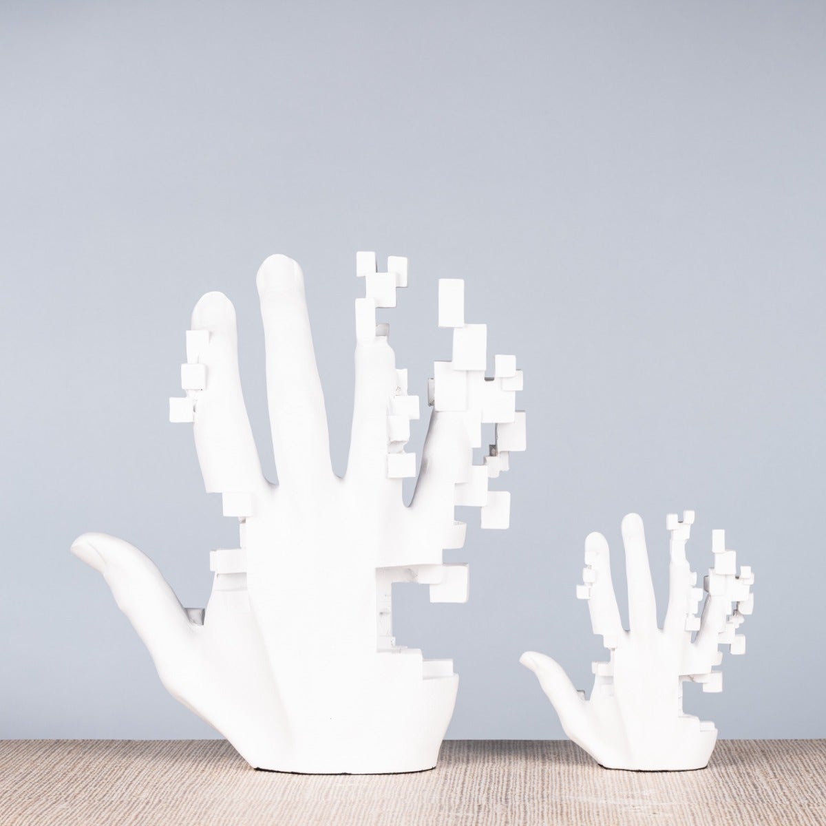 Unlocked (Small, White) Resin  Home Decor