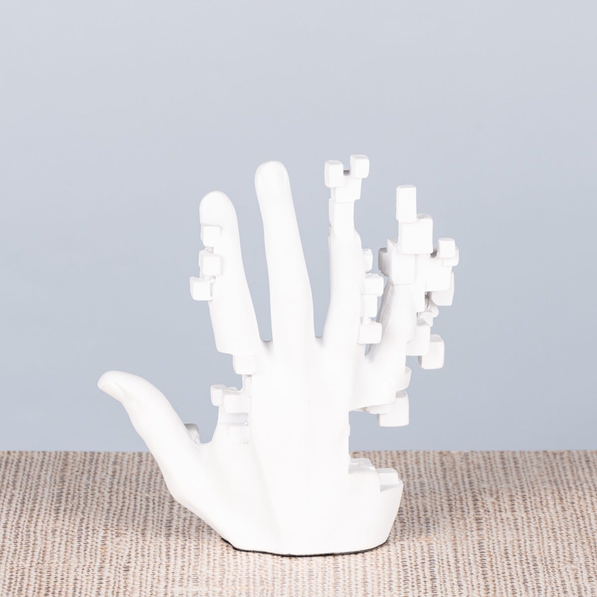 Unlocked (Small, White) Resin  Home Decor