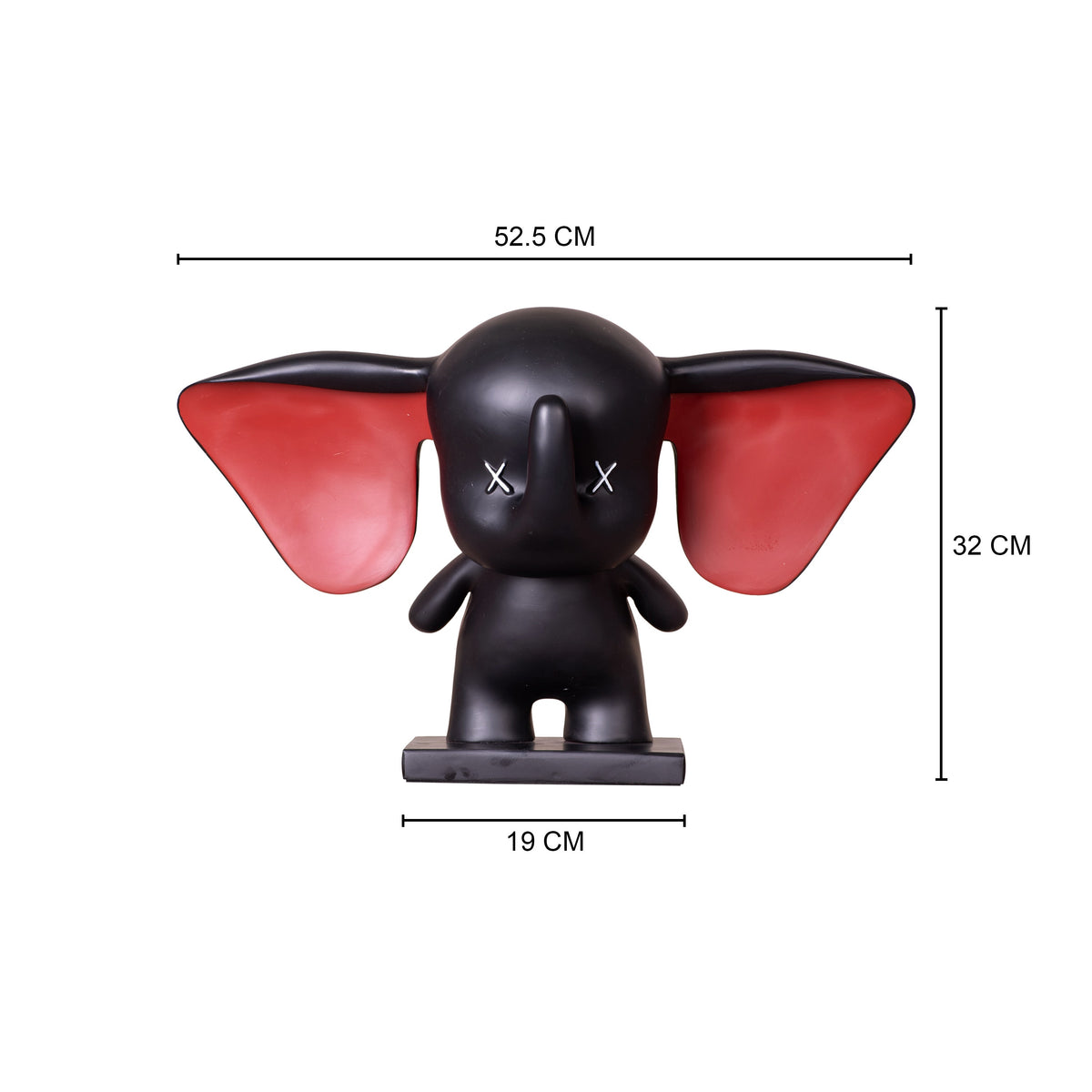 Dumbo Darling (Black/Red) Home Decor