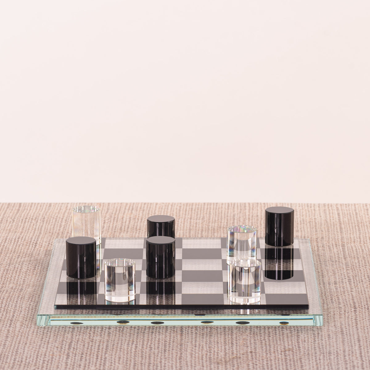 Making Moves (Clear, Black) Glass Home Decor