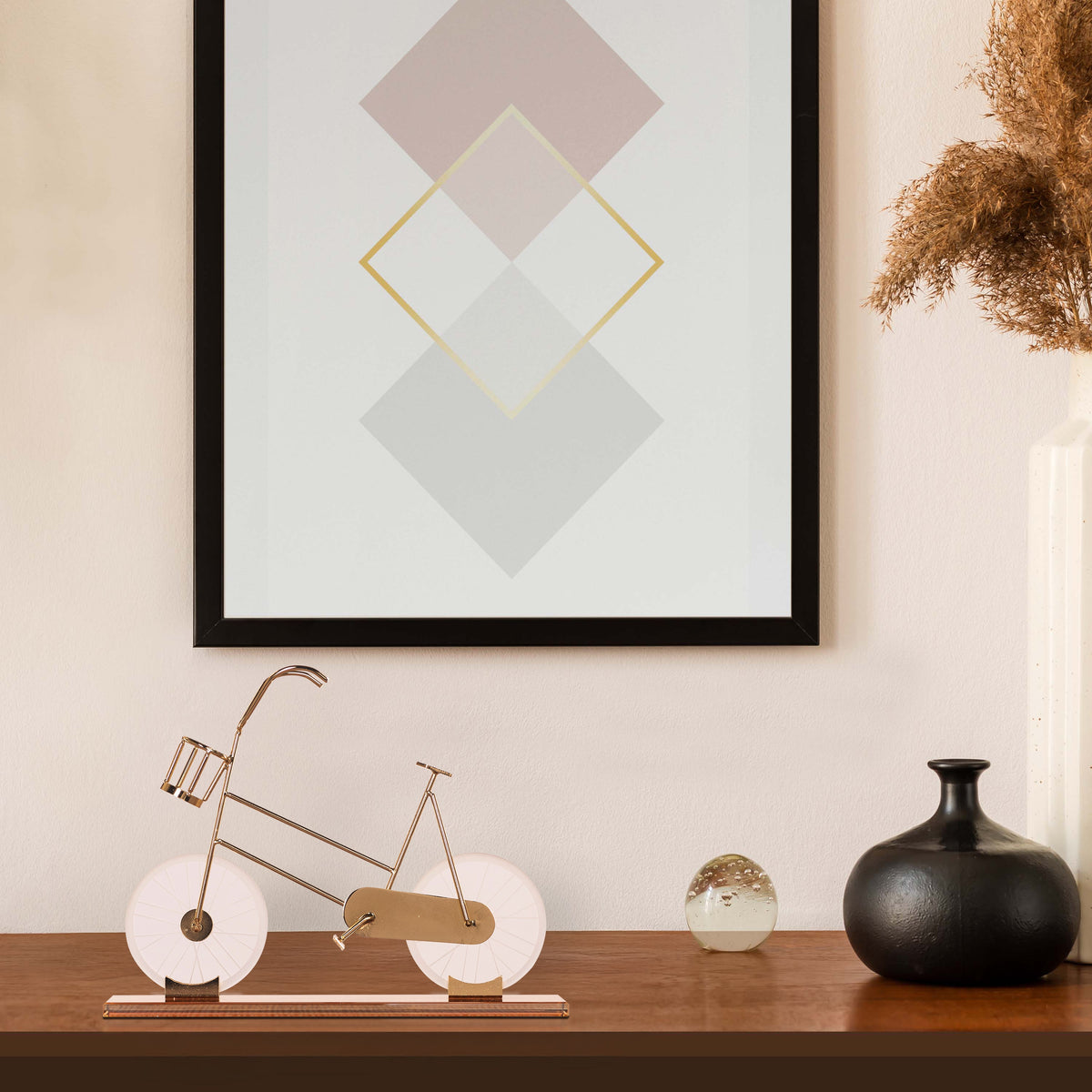 Soul Spin (Gold, Clear) Glass Home Decor