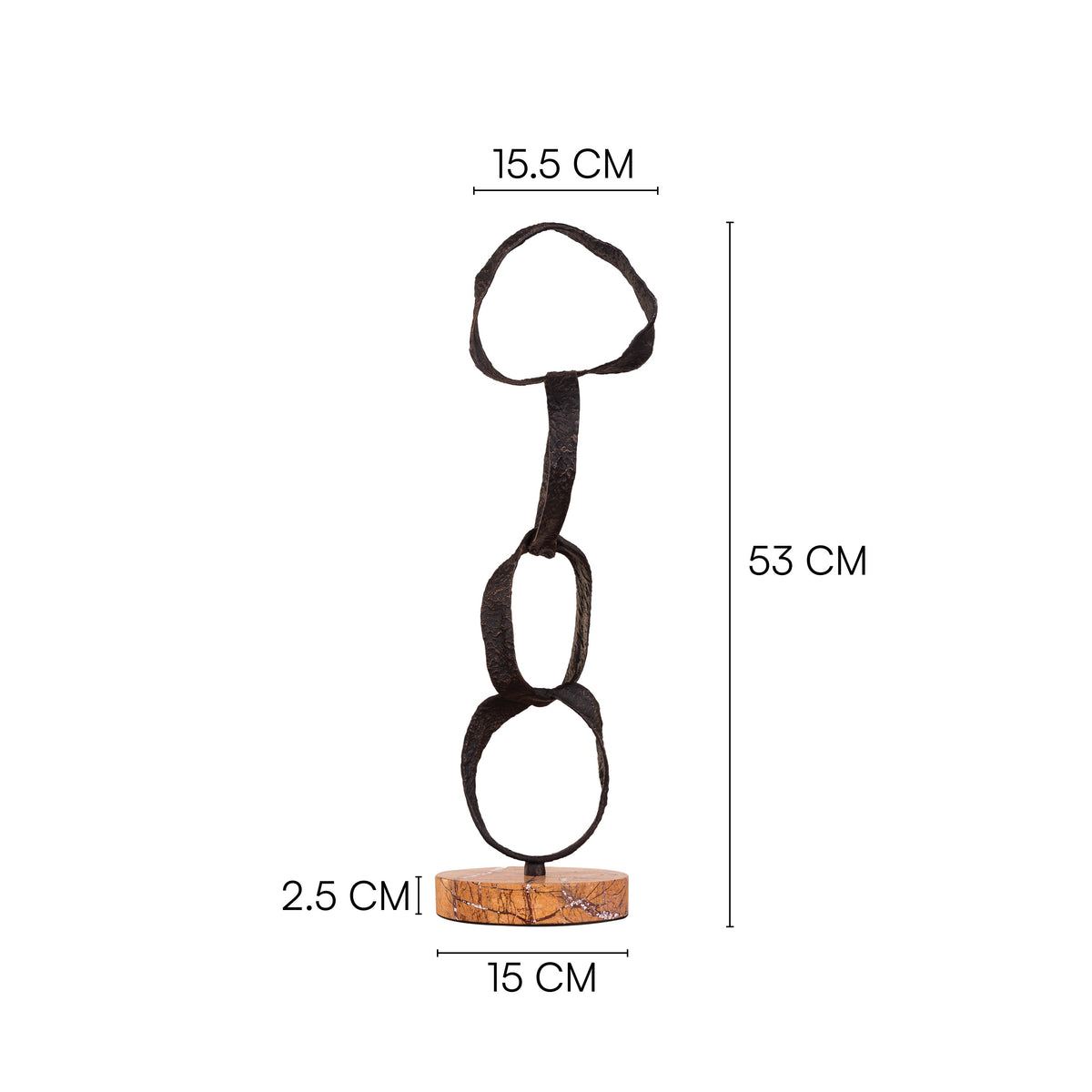 Stone Pulse (Dark Bronze) Home Decor