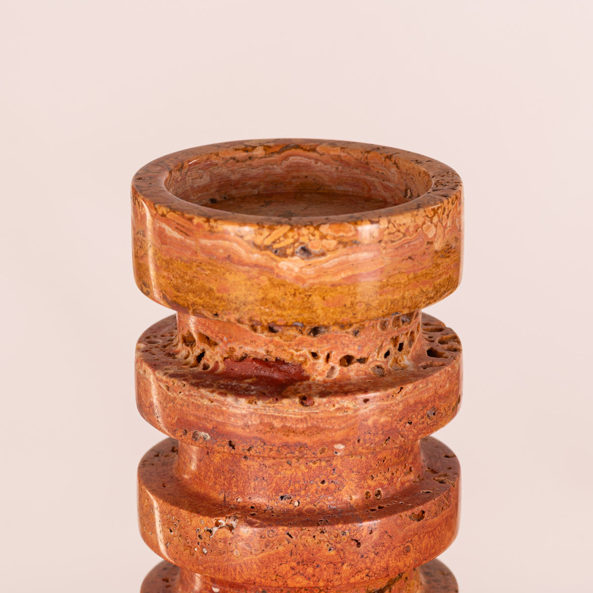 Layered Rust (Red, Large) Home Decor