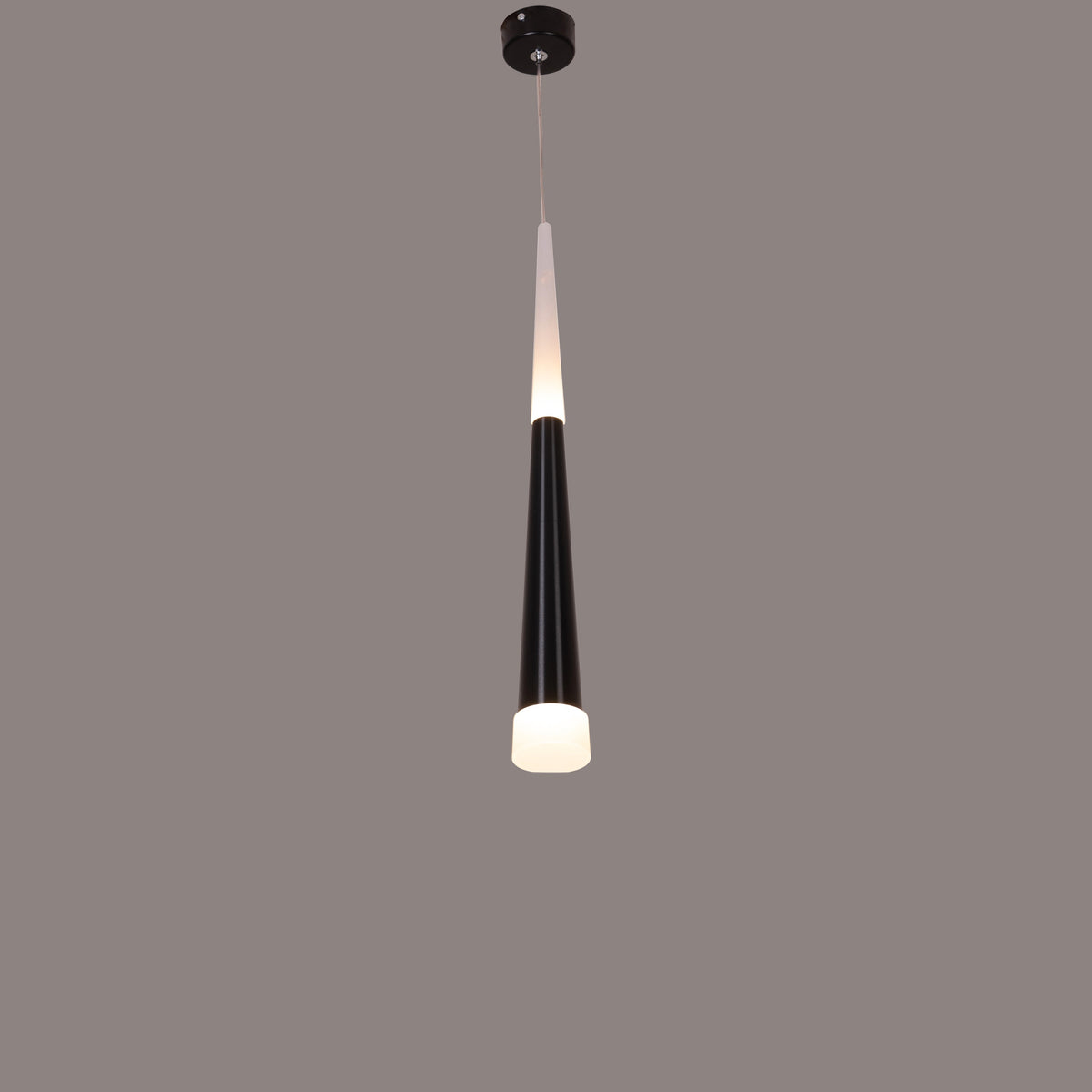 Aura- 05W Black (3000K) LED Designer Series Pendant (DL01-10030)