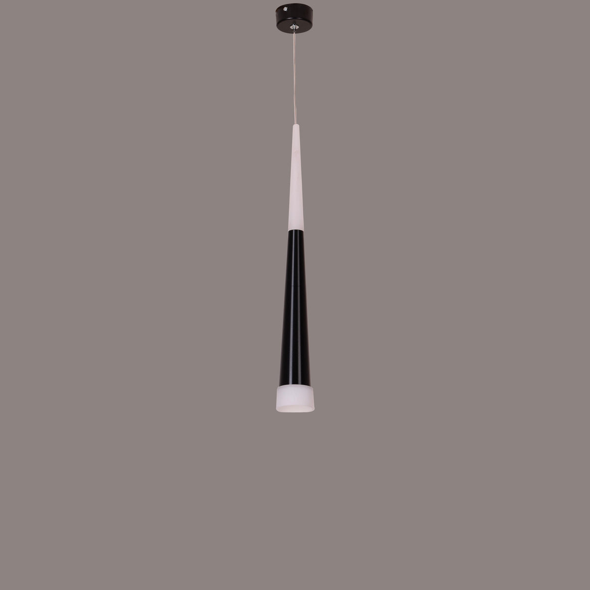 Aura- 05W Black (3000K) LED Designer Series Pendant (DL01-10030)