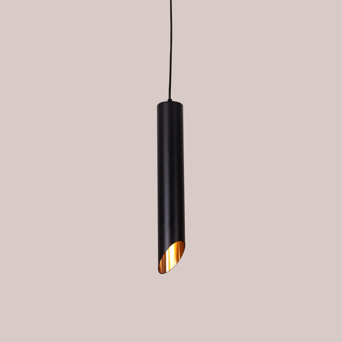 Aura- 3W Black Large (3000K) LED Designer Series Pendants (DL01-10079)