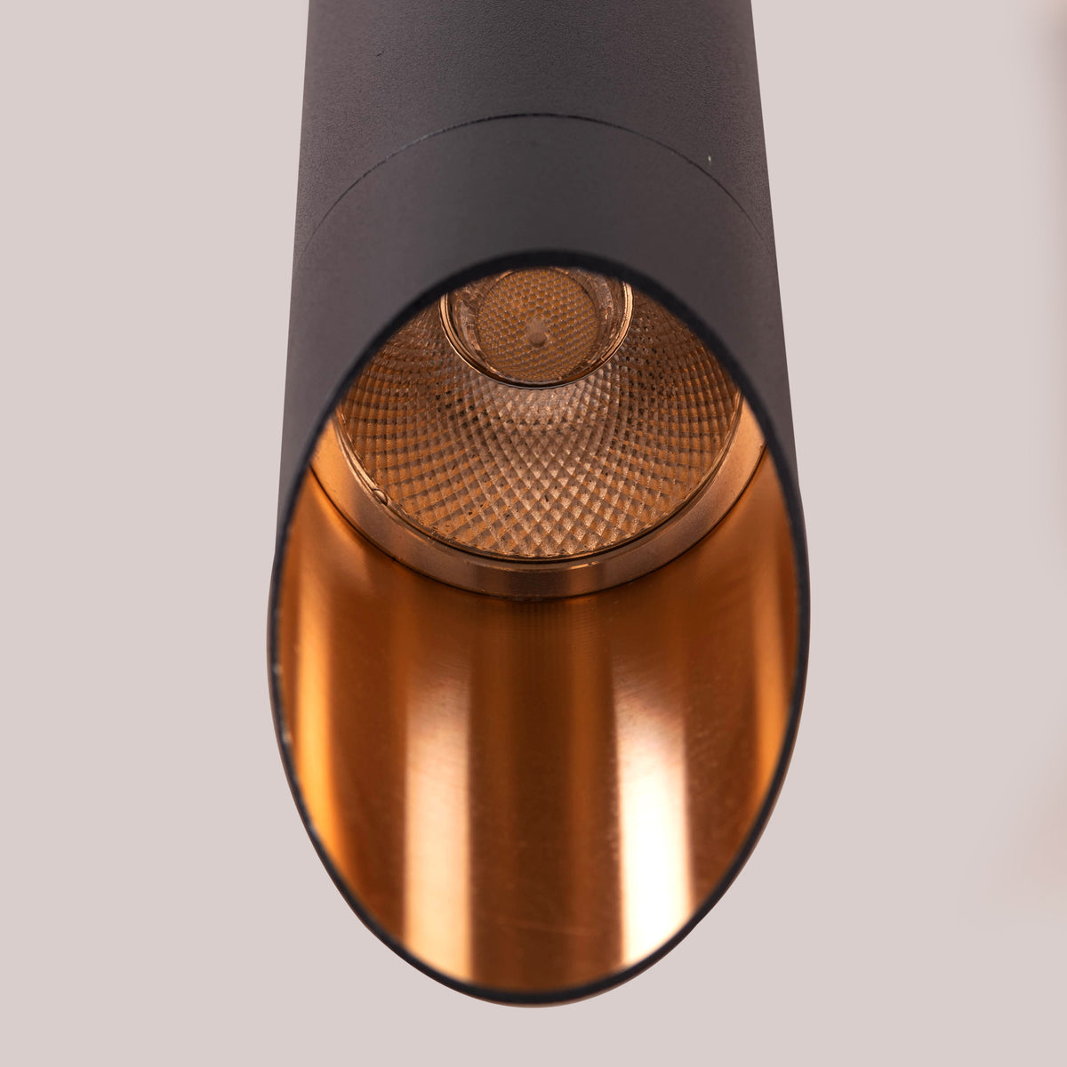 Aura- 3W Black Large (3000K) LED Designer Series Pendants (DL01-10079)