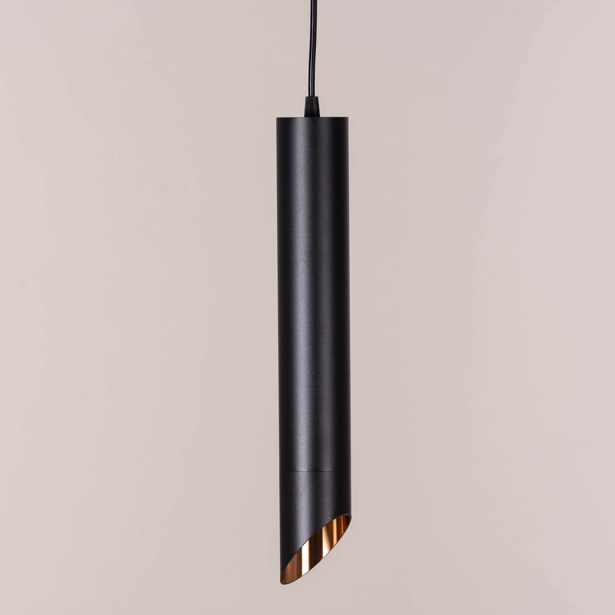 Aura- 3W Black Large (3000K) LED Designer Series Pendants (DL01-10079)