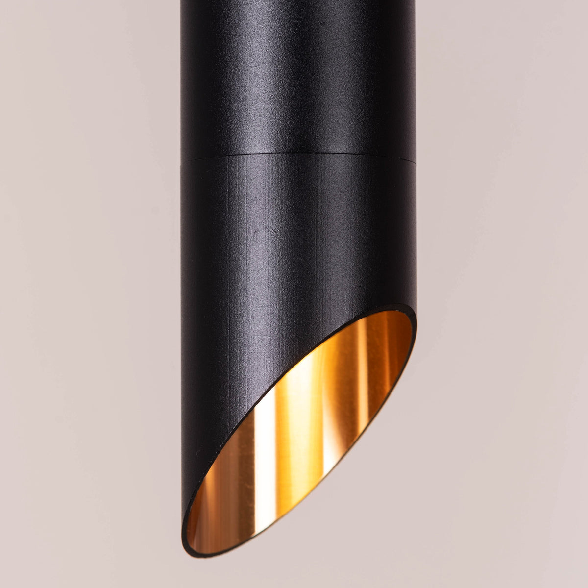 Aura- 3W Black Large (3000K) LED Designer Series Pendants (DL01-10079)