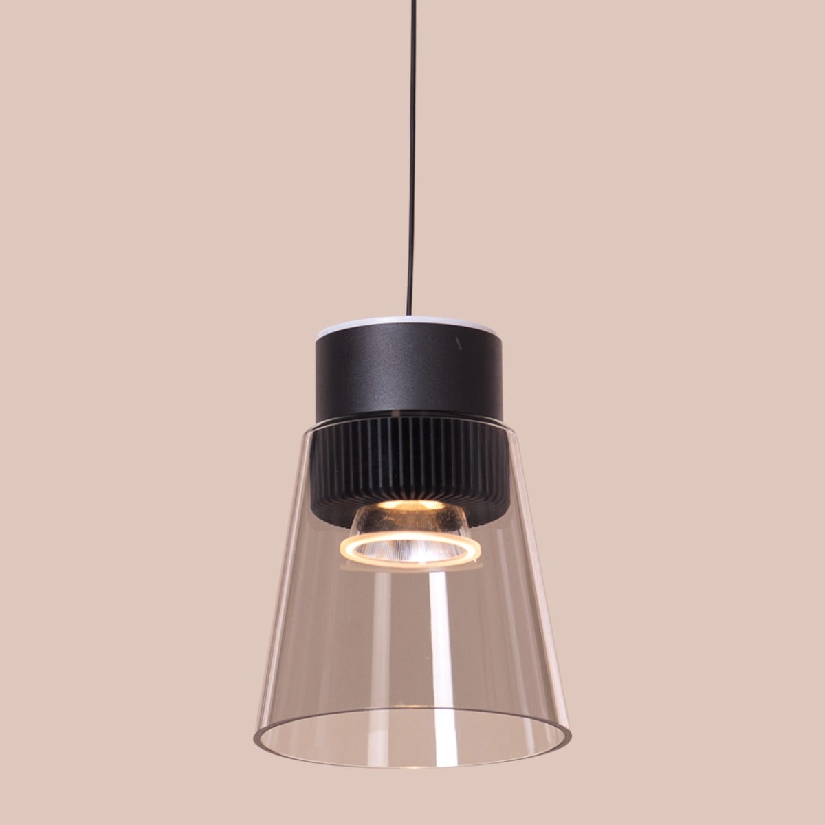 Paros- 3W Smokey Grey (3000K) LED Designer Series Pendant (DL01-10339)