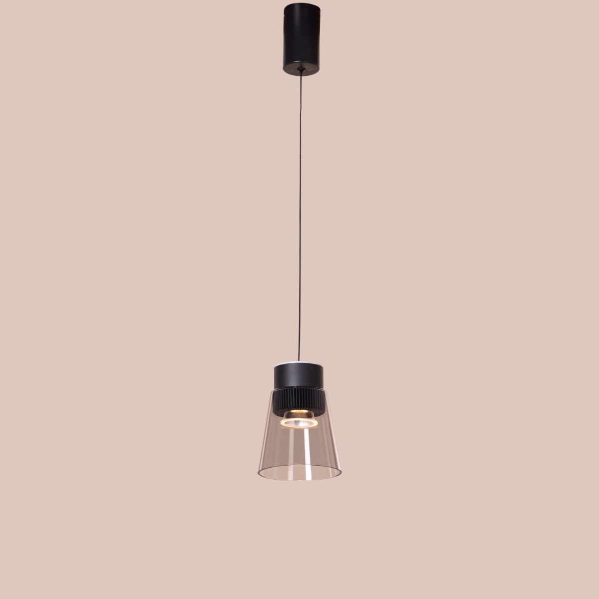 Paros- 3W Smokey Grey (3000K) LED Designer Series Pendant (DL01-10339)