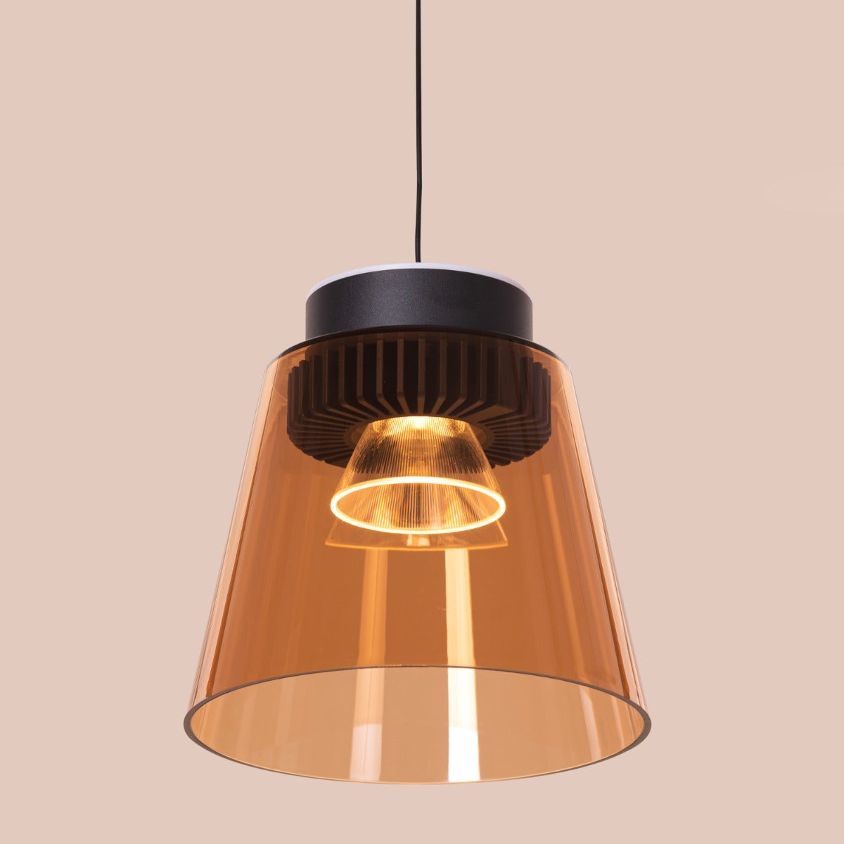 Paros- 7W Amber (3000K) LED Designer Series Pendant (DL01-10340)
