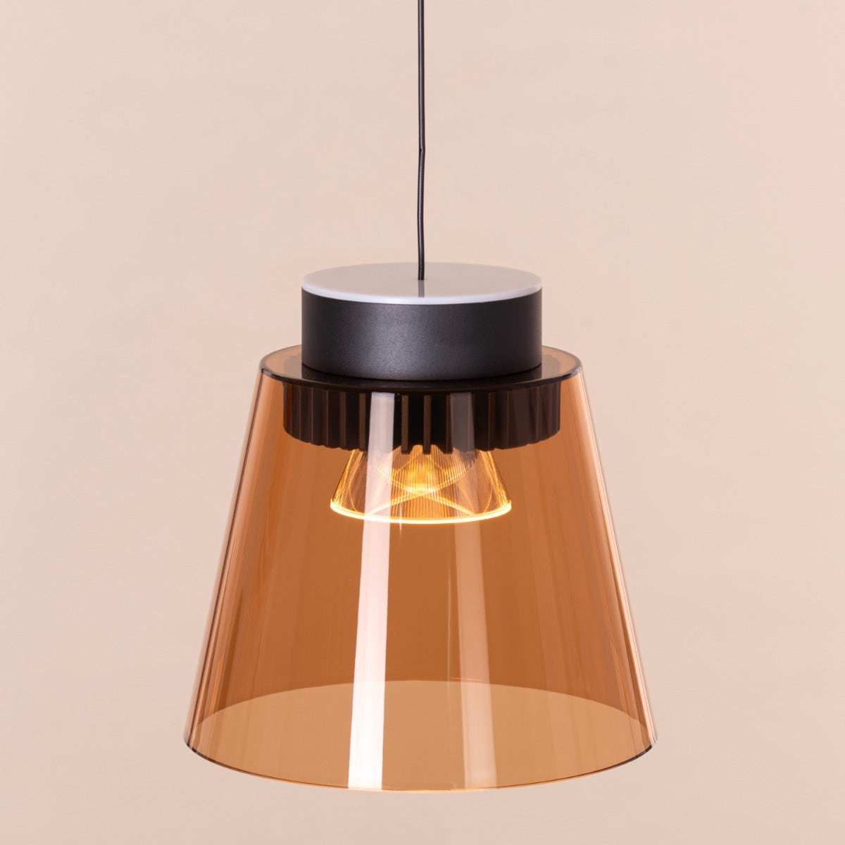 Paros- 7W Amber (3000K) LED Designer Series Pendant (DL01-10340)